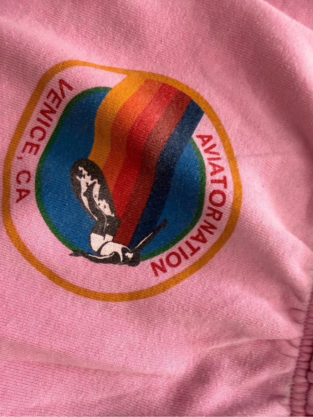 Pink Aviator Nation Sweatpants - Picture 3 of 5